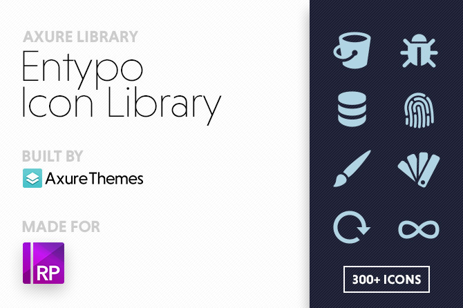 670x446 Entypo Icon Library For Axure