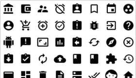 280x160 Google Material Design Icons Axure Widget Library