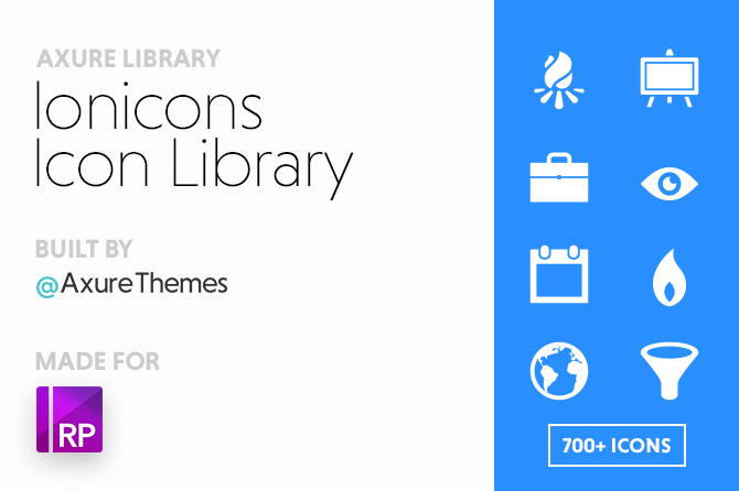 670x446 Ionicons Axure Icon Library Axure Design