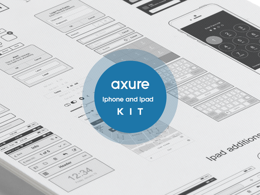 900x675 Iphone Axure Widget Library