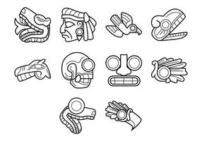 286x200 Aztec Free Vector Art