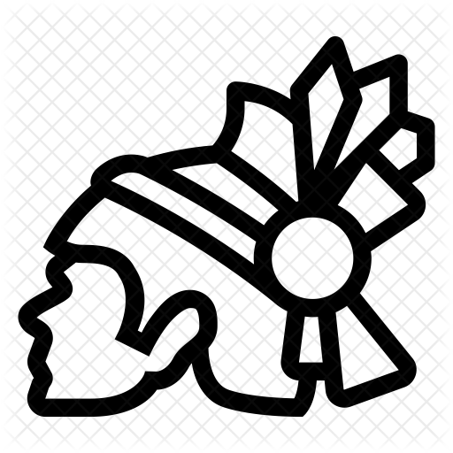 512x512 Aztec Icon Of Line Style