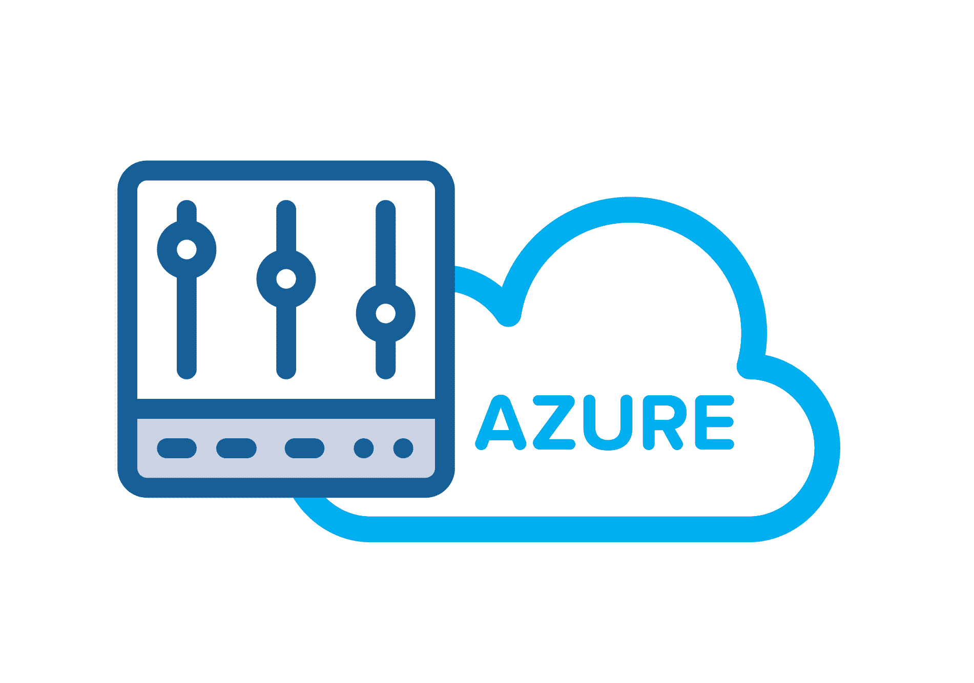 Azure. Azure icon. Azure Alm icon. Azure data Studio icon. Microsoft Azure icon PNG.