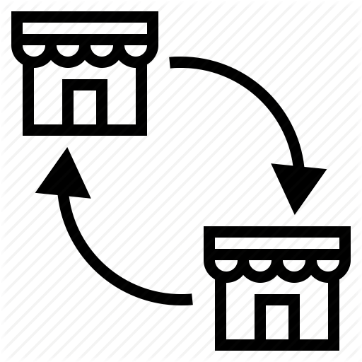 512x512 Business To Business, Business Transaction Icon