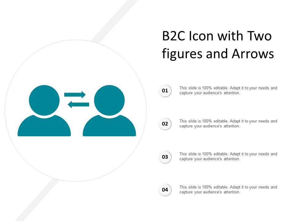 960x720 Icon With Two Figures And Arrows Powerpoint Presentation