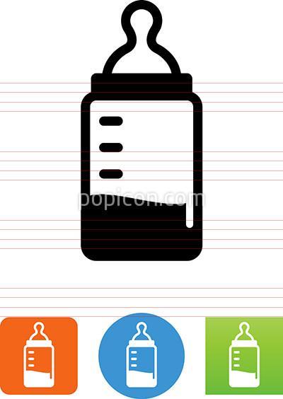 400x564 Baby Bottle Icon