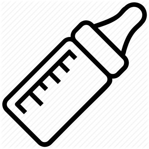 512x512 Baby Bottle, Feeder, Feeding Bottle, Infant Bottle, Milk Bottle Icon