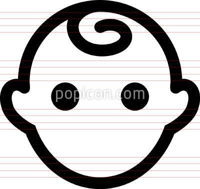 400x378 Baby Boy Icon