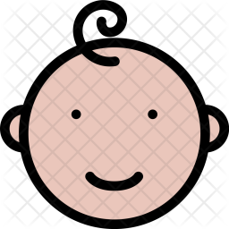 256x256 Baby, Boy, School, Childhood, University Icon Of Colored Outline