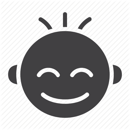 512x512 Baby, Boy, Child, Cute, Face, Head, Newborn Icon