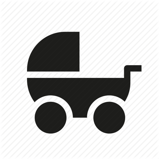 512x512 Baby, Baby Carriage, Baby Pram, Carriage, Pushchair, Stroller Icon