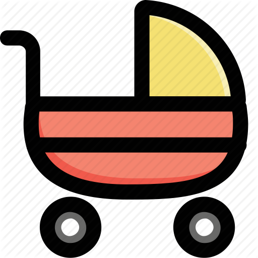 512x512 Baby Buggy, Baby Carriage, Baby Cart, Baby Transport, Carriage Icon