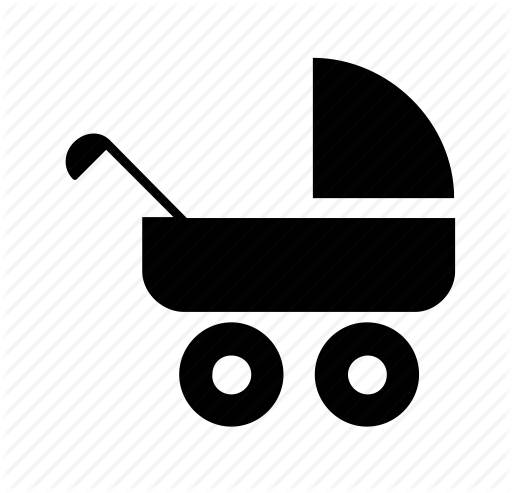 512x493 Baby, Buggy, Carriage, Perambulator, Pram, Pushchair Icon