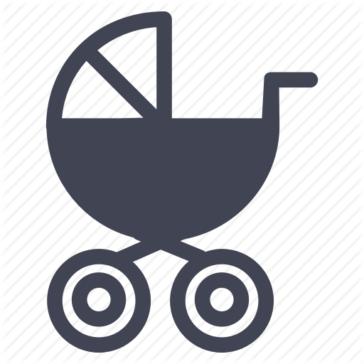 512x512 Baby, Carriage, Infant, Newborn, Stroller Icon