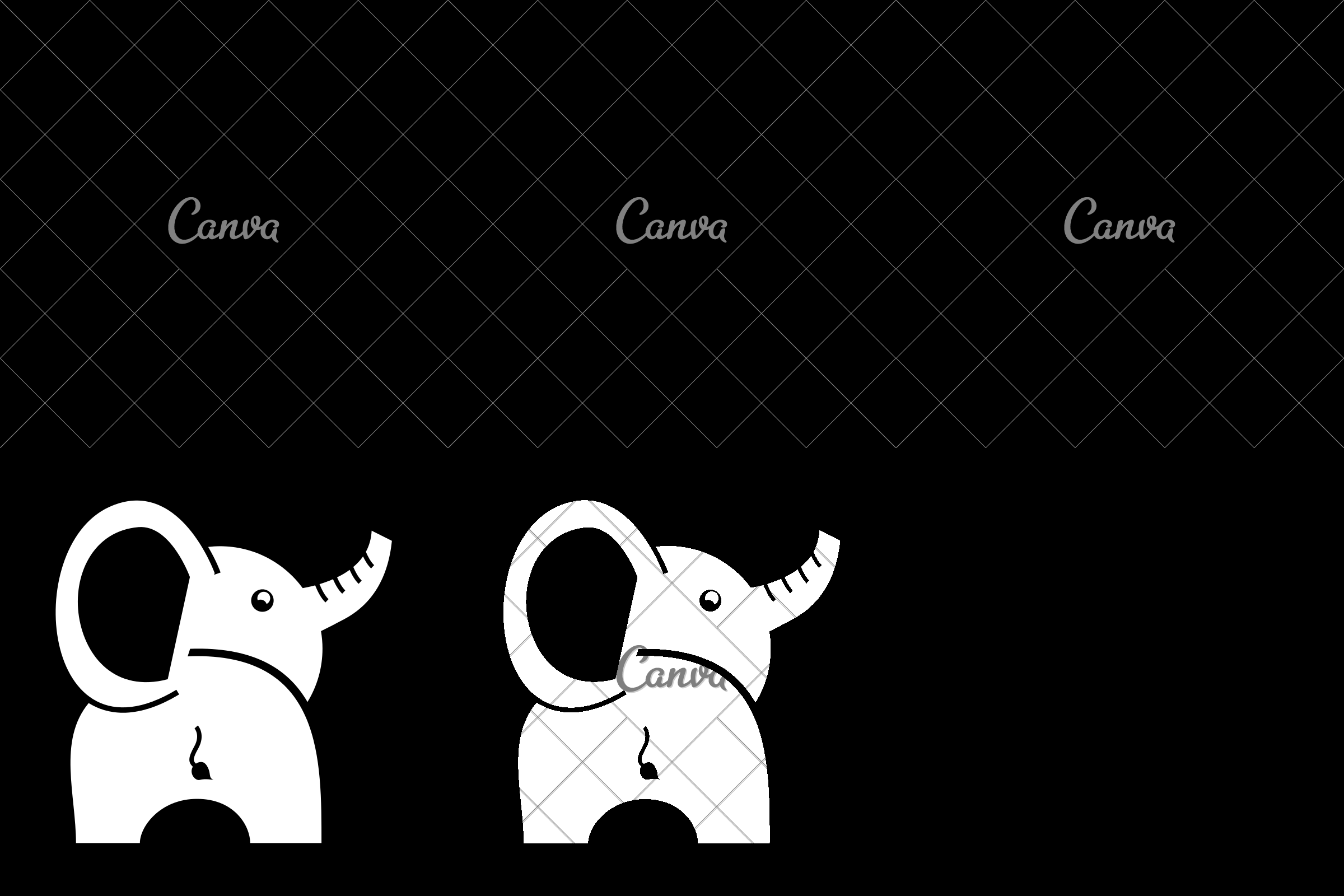2400x1600 Cute Baby Elephant Icon