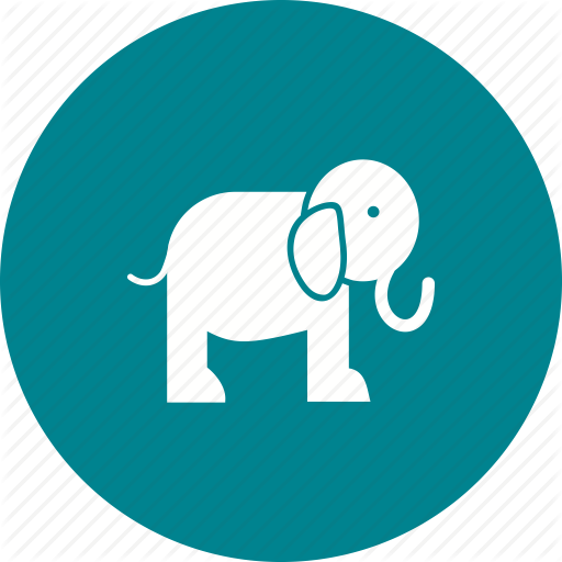 512x512 African, Animal, Baby, Big, Elephant, Safari, Trunk Icon