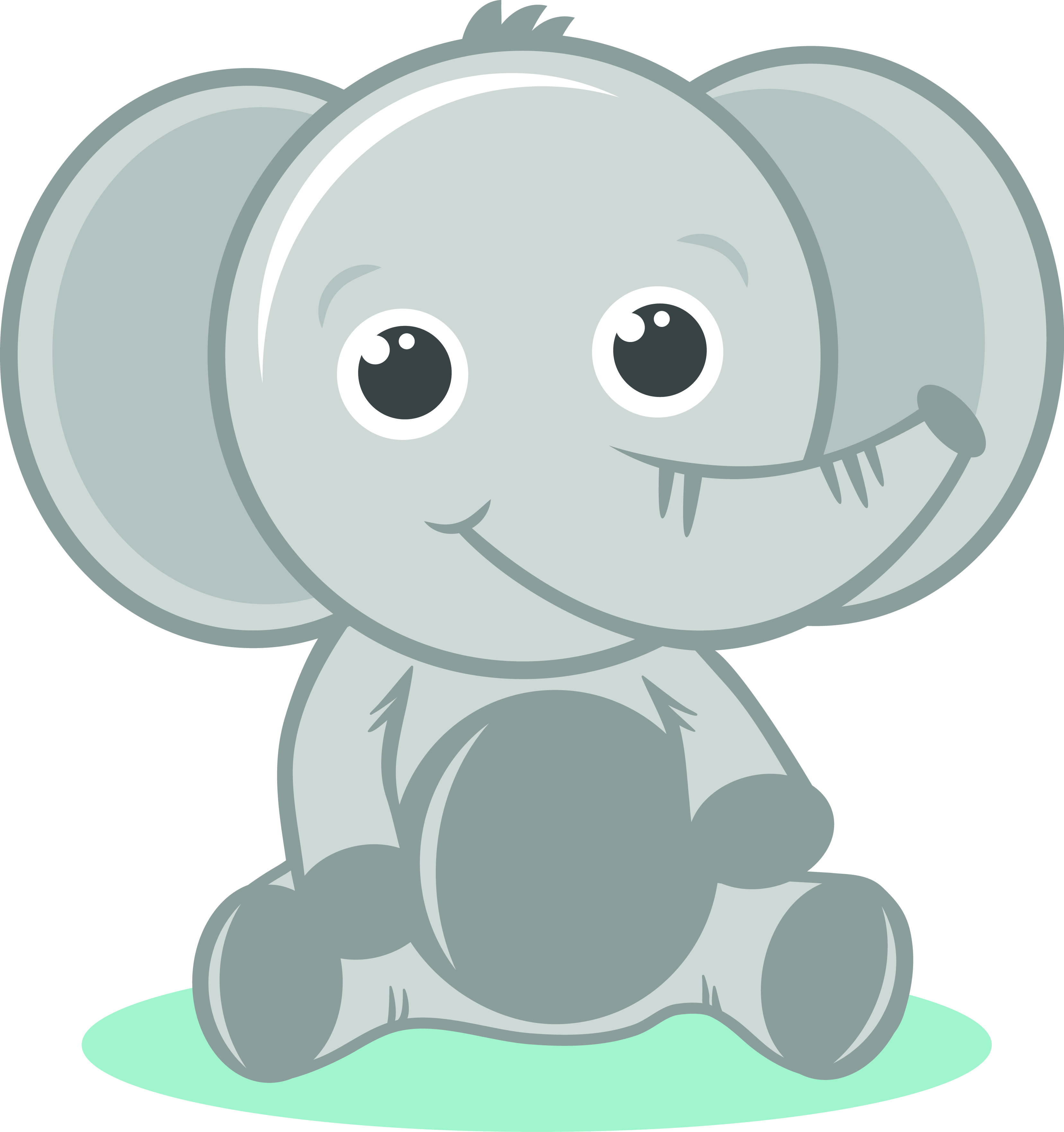 3313x3525 Elephants Clipart Transparent Background Images Collection