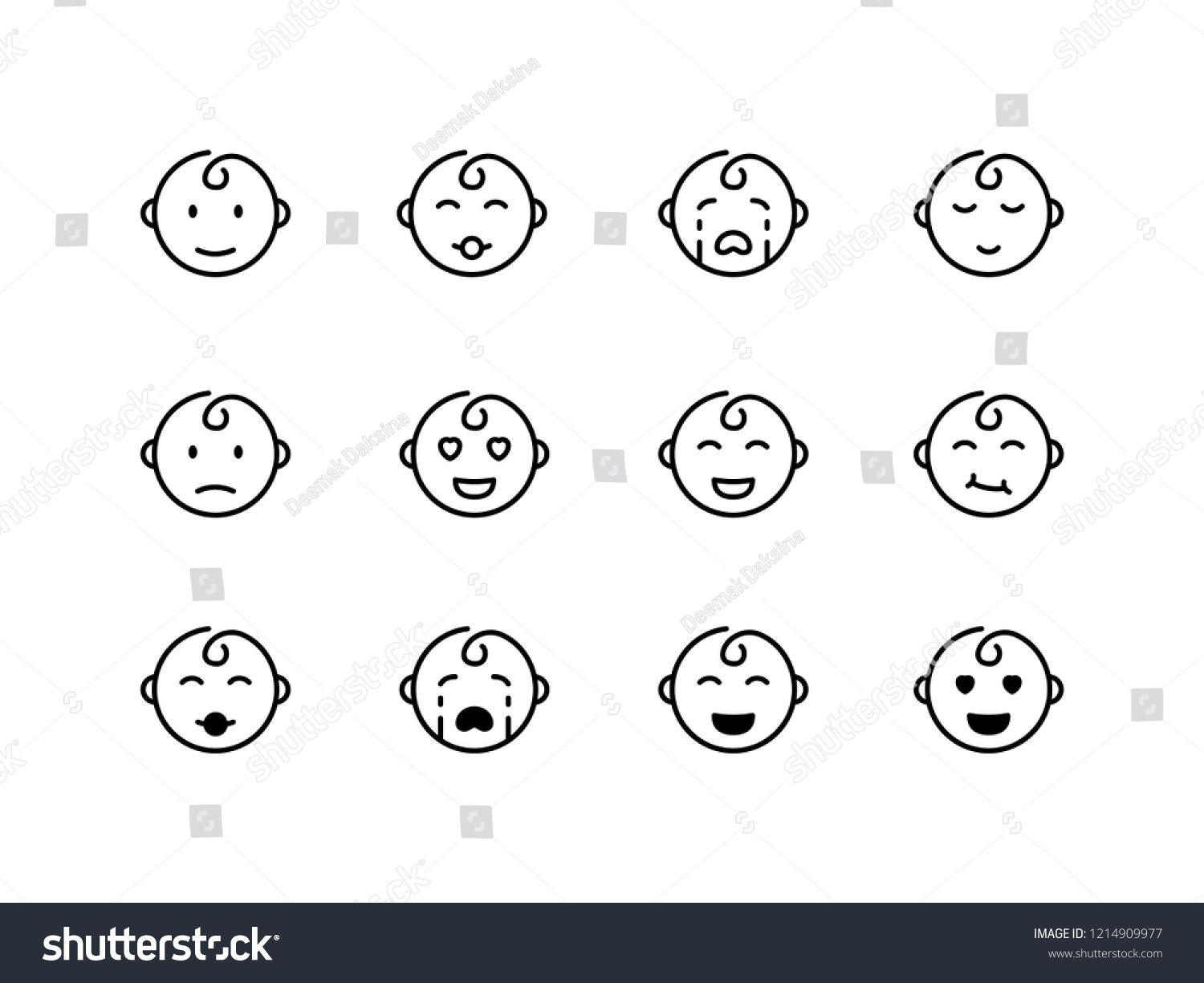Baby Face Icon Design Baby, Face, Cute, Happy, Expression, Emoji 1500x1225 Baby Face Icon Design Baby, Face, Cute, Happy, Expression, Emoji