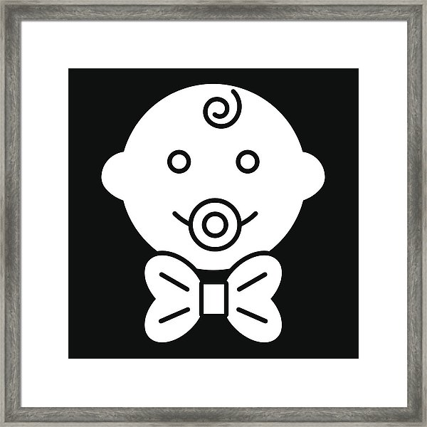 Baby Boy Vector Icon Black And White Little Gentleman 600x600 Baby Boy Vector Icon Black And White Little Gentleman