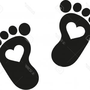 300x300 Stock Photo Baby Foot Icon Catchsplace