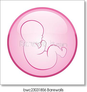 Baby Girl Pink Button, Art Print Barewalls Posters Prints 362x382 Baby Girl Pink Button, Art Print Barewalls Posters Prints