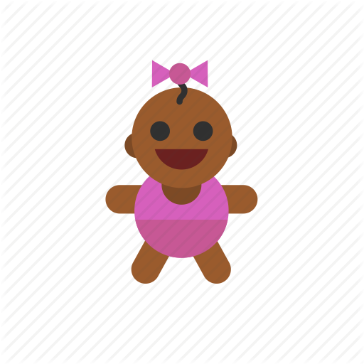 Baby, Black, Child, Girl, Kid, Newborn, Toddler Icon 512x512 Baby, Black, Child, Girl, Kid, Newborn, Toddler Icon