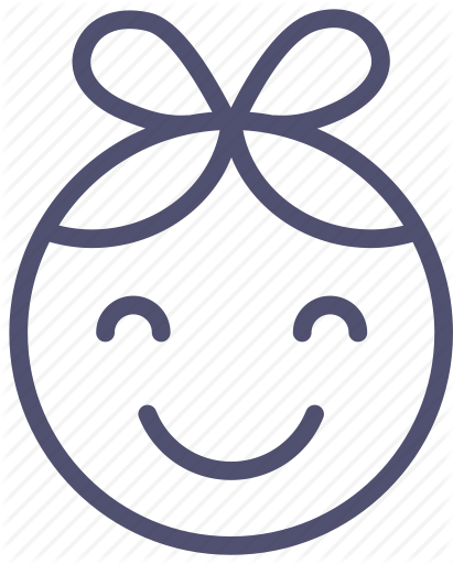 Baby, Child, Girl Icon 411x512 Baby, Child, Girl Icon