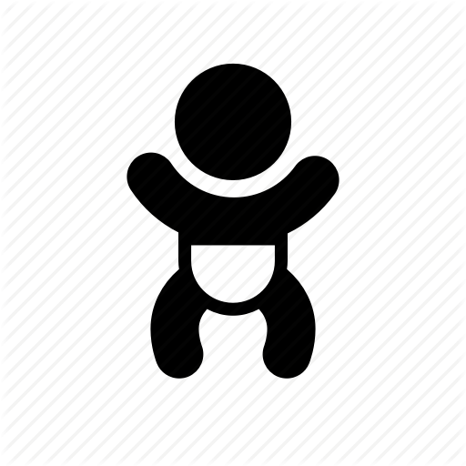 512x512 Bathroom, Diaper Change, Toilet Baby Icon