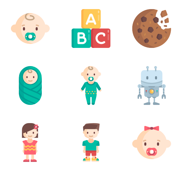 600x564 Baby Icon Icon Packs