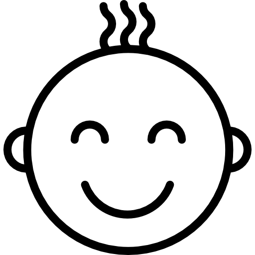 512x512 Happy Baby Icons Free Download
