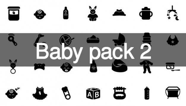 626x357 Baby Icons Pack Gimp! Baby Icon, Icon Pack, Icon Set