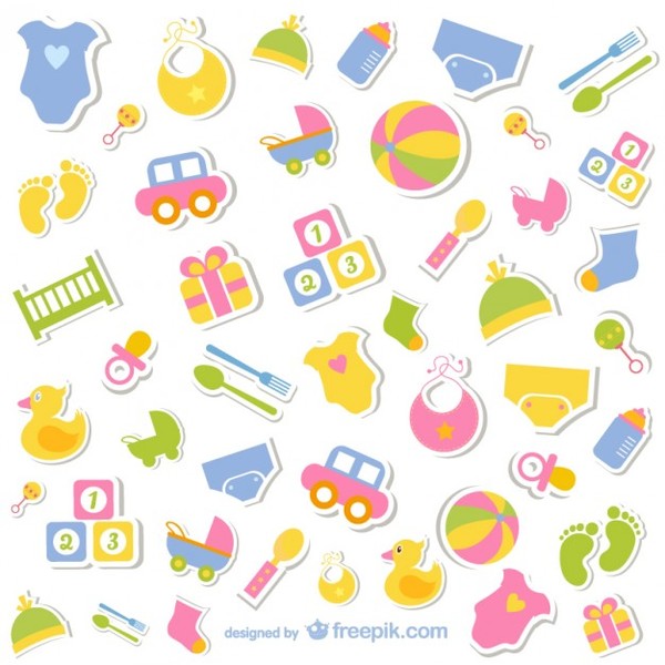 600x600 Baby Icons Free Collection Free Vector Free Icon Packs Ui Download