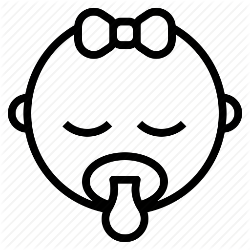 512x512 Baby, Girl, Kid, Newborn Icon