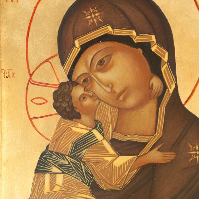 700x700 Orthodox Icon Of Virgin Mary And Baby Jesus Comforters