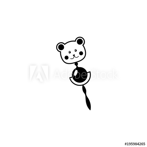 500x500 Baby Rattle Icon Element Of Baby Icon Premium Quality Graphic