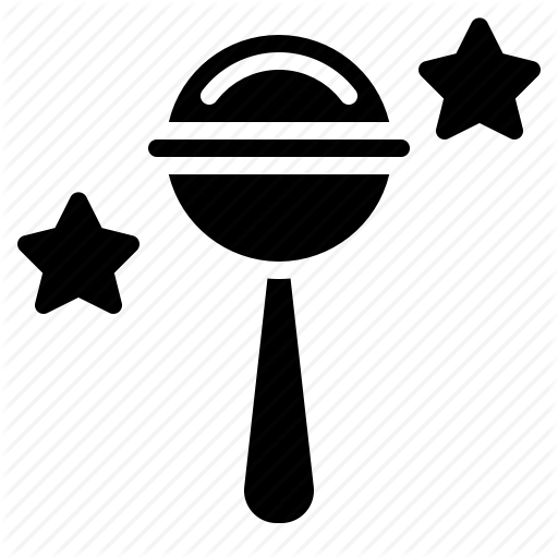 512x512 Baby, Rattle, Sound, Toy Icon