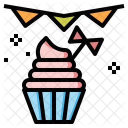 256x256 Baby Shower Icon Of Colored Outline Style
