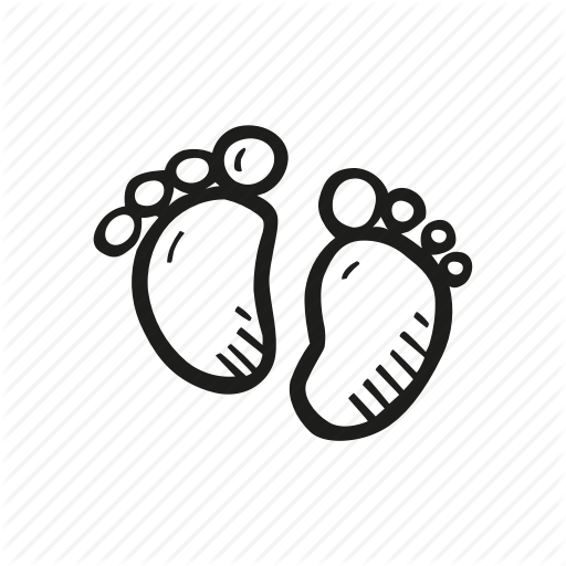 512x512 Baby, Baby Feet, Baby Shower, Mother To Be, Party, Pregnancy Icon