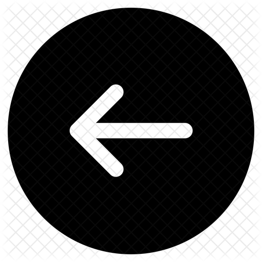 512x512 Back Arrow Icon Of Glyph Style