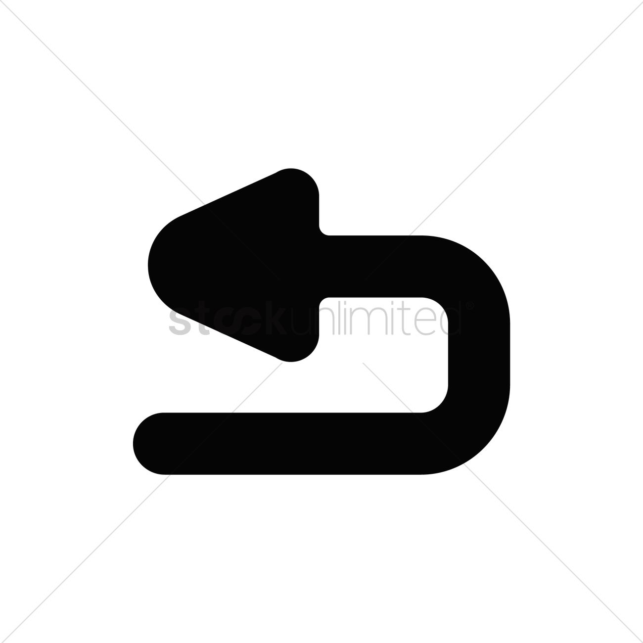 1300x1300 Back Arrow Icon Vector Image