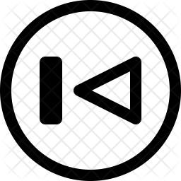 256x256 Back Button Icon Of Line Style