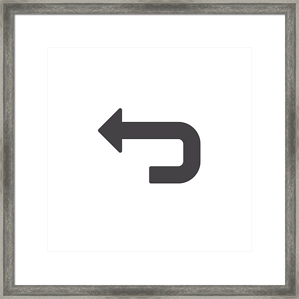 600x600 Back Arrow Icon Vector, Filled Flat Sign, Solid Pictogram Isolated