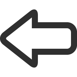 256x256 Back Icon Mono General Iconset Custom Icon Design