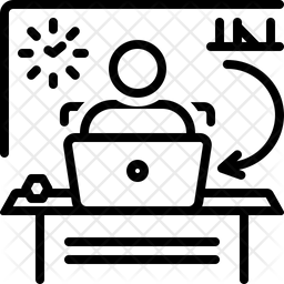 256x256 Back Office Icon Of Line Style