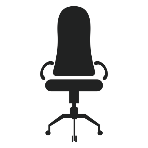 512x512 Narrow Back Office Chair Icon