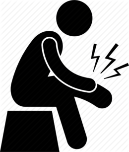 260x306 Download Leg Pan Clipart Back Pain Cramp Muscle Pain