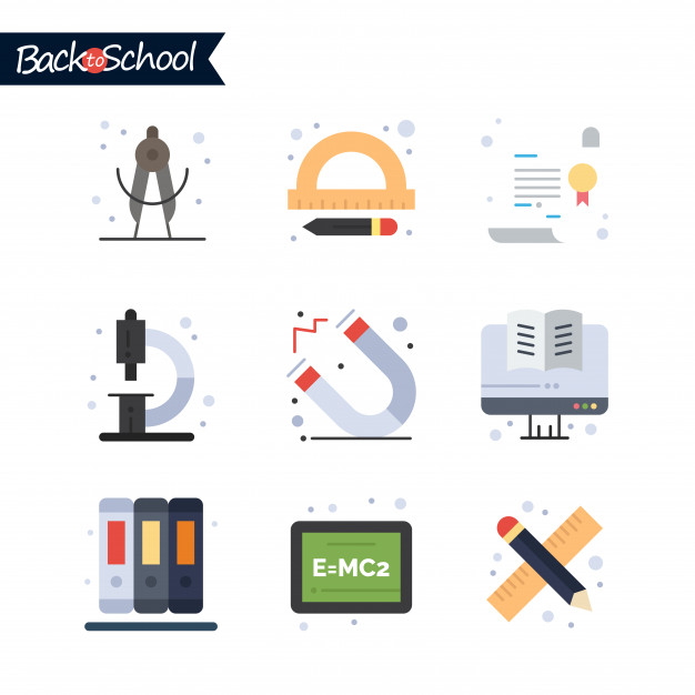 626x626 Back To School Icon Education And Learning Line Icons Set Vector