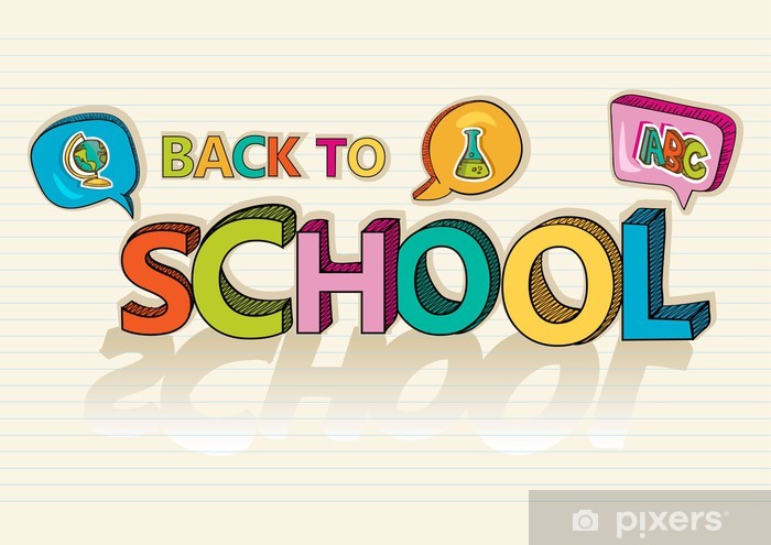 700x495 Back To School Social Colorful Education Icon Background Wall