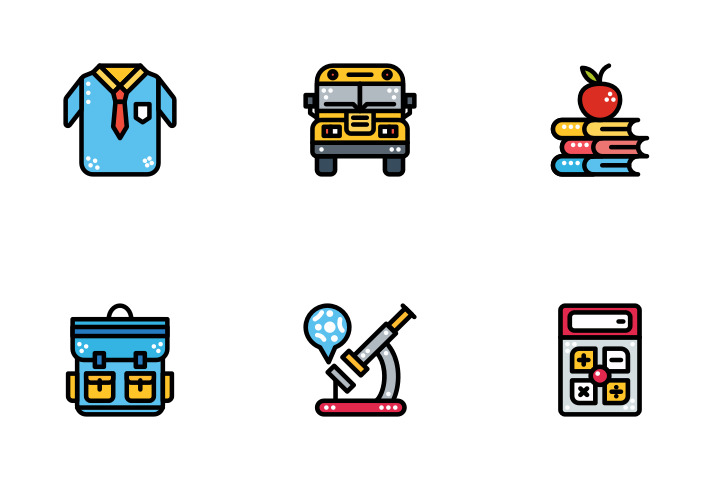 720x480 Download Back To School Icon Pack