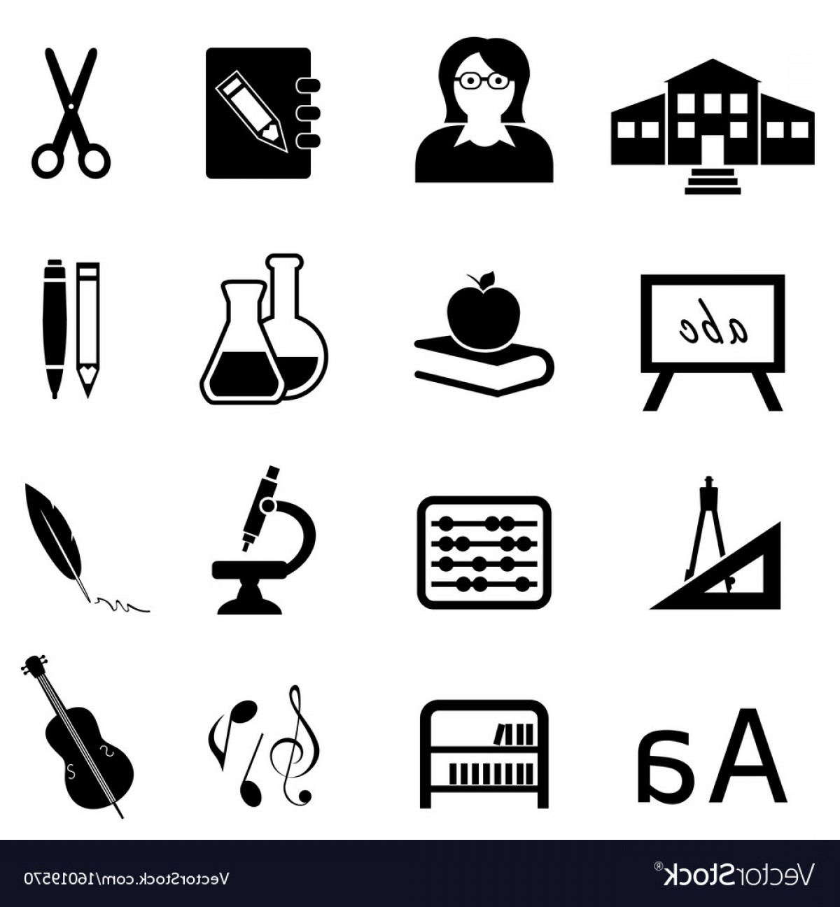 1200x1296 Education And Back To School Icon Set Vector Cqrecords